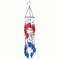 Transpac Glass 30 in. Multicolor Patriotic Patriotic Wind Chime